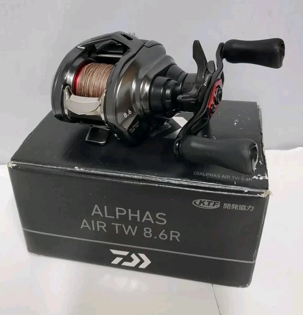 DAIWA 20 ALPHAS Air TW 8.6 L 339947 $365.25 - PicClick CA