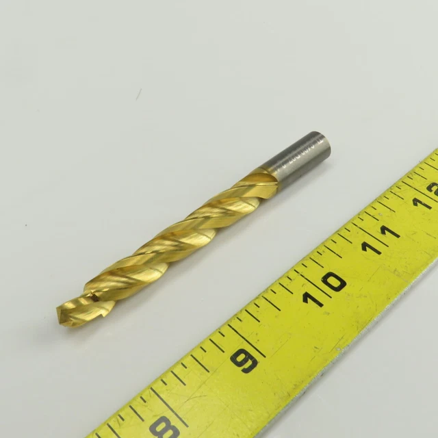 130° 3 Flute Solid Carbide Step Drill Bit 3/8" Cut Diam 3" Cut Length 4" OAL 3
