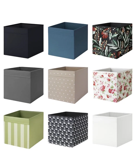 IKEA STORAGE BOXES Drona Magazine Kallax Shelving Shelf Box Toys
