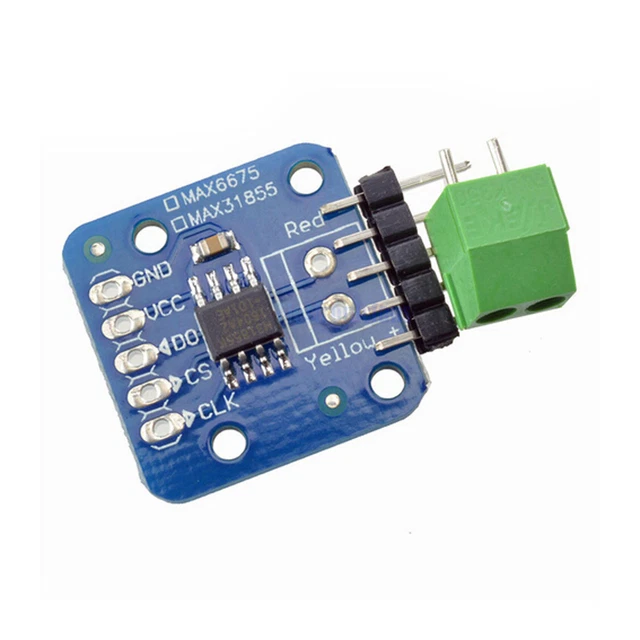 MAX31855 K TYPE Thermocouple Sensor Module Breakout Board Temperature ATF £7.25 PicClick UK