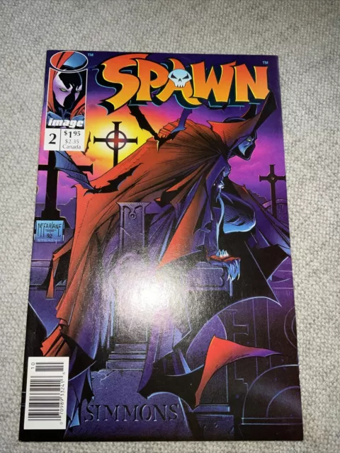 Spawn #2 - Image Comics 1992 - Todd McFarlane 1st App. Violator