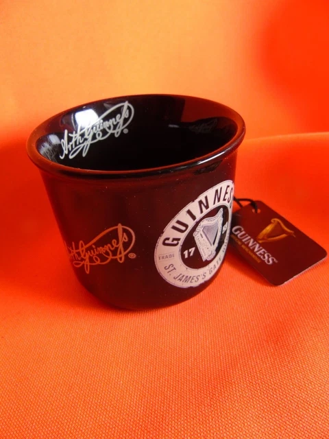 Guinness official, BRAND NEW WITH TAGS Miniature ceramic mug