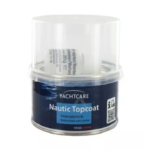 Gelcoat polyester de finition blanc nautic topcaot YACHTCARE SOLOPLAST