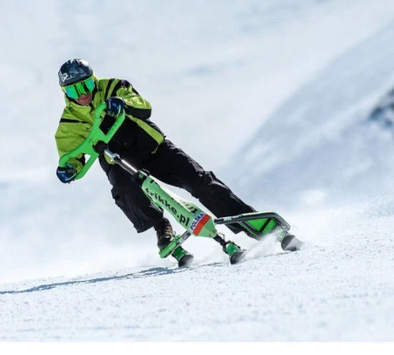 TRIKKE SKKI, Snow Bike hire  In 3 Valleys +Lesson  Jan 20th -7th Mar 2024