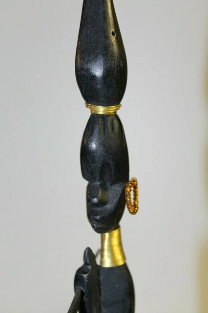 Hand Carved Wooden Maasai Sculpture from Africa - African Art - Original - Wood