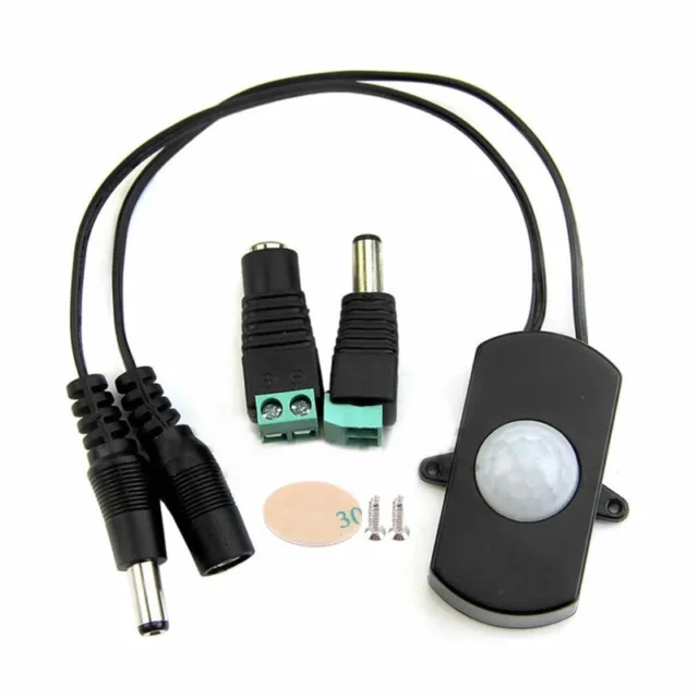 New LED Strip Automatic Mini for  6V-24V PIR Body  Motion Sensor Switc