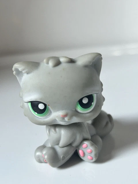 Littlest Pet Shop LPS #1657 – Chat Persan, Hasbro, Authentique, Occasion