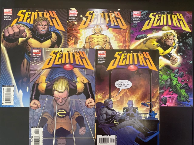 Marvel 2005 The Sentry #1-5 Good Condition Comics - Vol 2