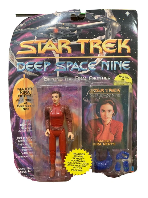 PLAYMATES STAR TREK Deep Space Nine Major Kira Nerys Action Figure 1993 ...