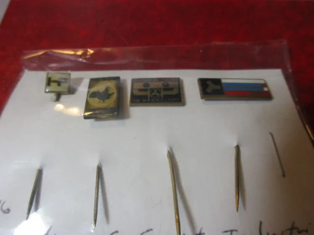 Vintage Collection of Soviet Industrial Pins 1930's-60's