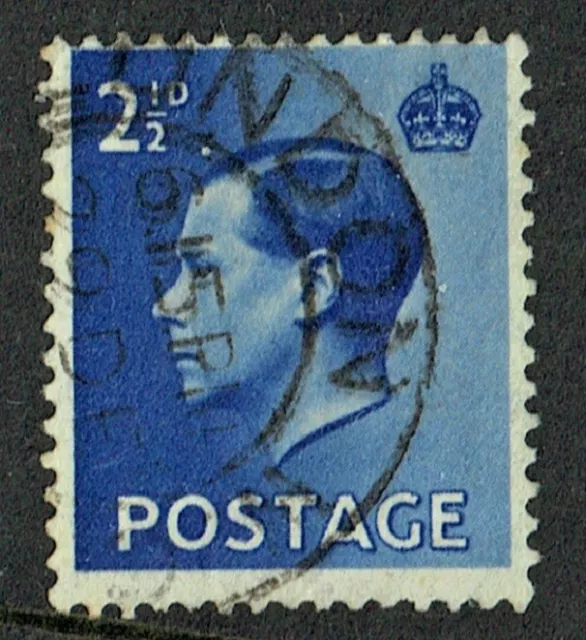 GB KING EDWARD VIII 1936, ERROR 2½d BRIGHT BLUE, SG460, Used/FU