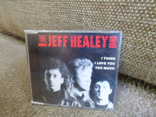 The Jeff Healey Band - I Think I Love You Too Much (Original 1990 Cd Single)