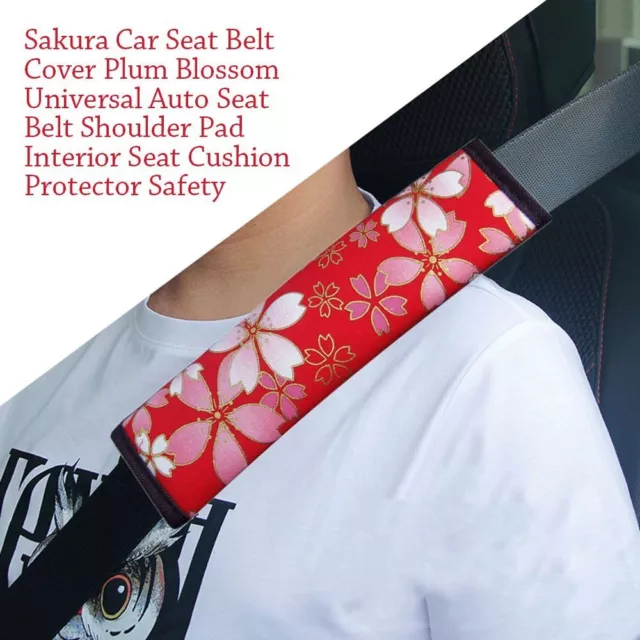 Breathable Car Seat Belt Cover Adjustable Auto Interior Accessories
