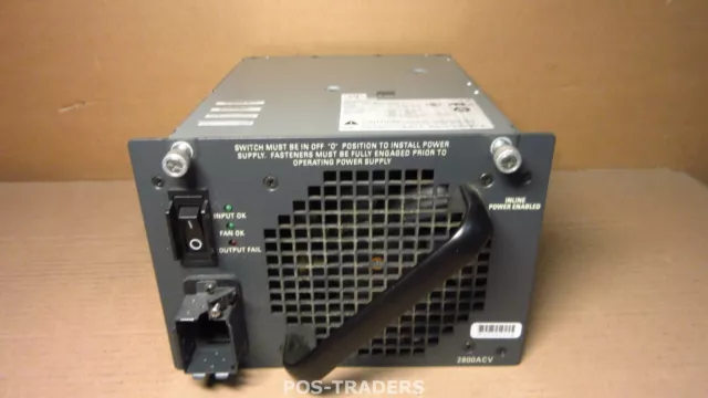 Cisco PWR-C45-2800ACV V04 2800W APS-172 Power Supply PULLED FROM CISCO 4507R