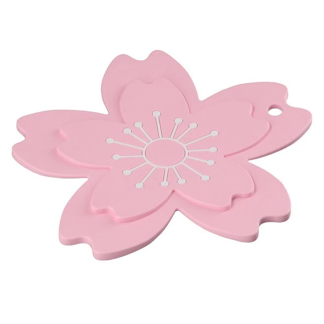 Easy Clean Tableware Mats Silicone Non-slip Coaster Heat Insulation Pad  Home