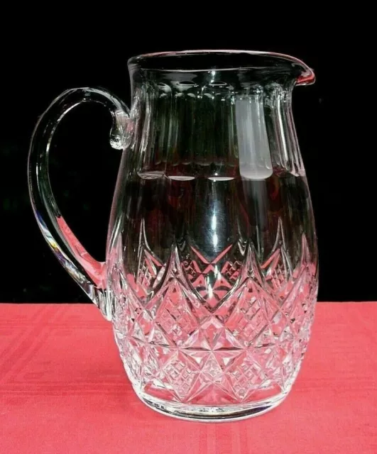 Baccarat Colbert Decanter Jug Broc Pichet Carafe A Eau Orangeade Cristal Taillé