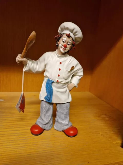 Gilde Clown Figur Koch - Sammlerfigur - groß