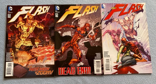 Flash Vol 4 #45 thru #47 (2015, DC) VERY FINE