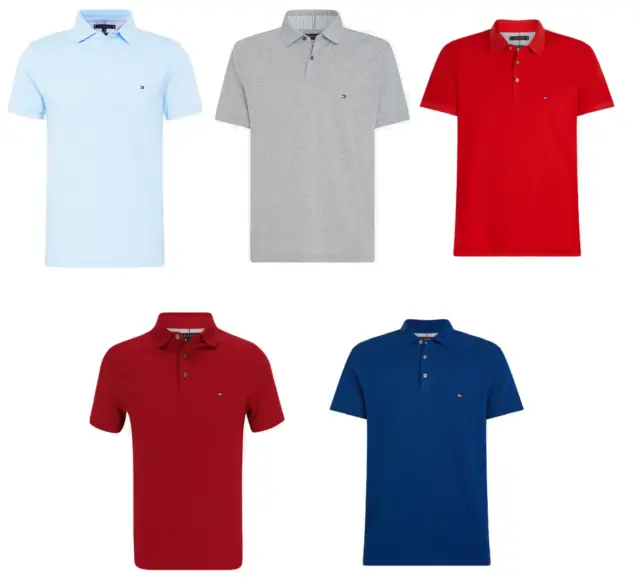 Tommy Hilfiger Poloshirt S-XXL Polo Shirt T-Shirt Hemd