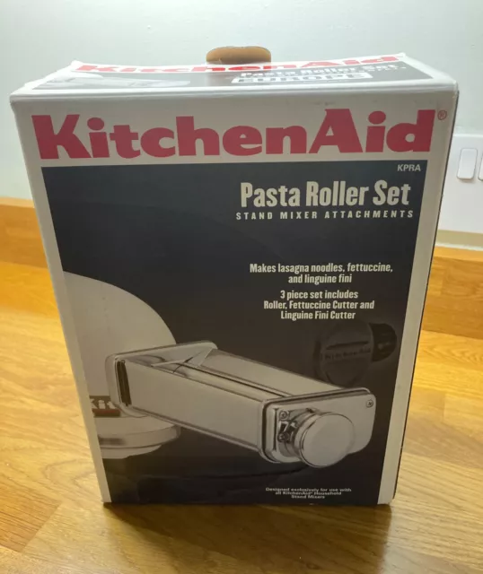KitchenAid Pasta Roller Lasagna maker KPSA Stainles Steel Stand Mixer  Attachment