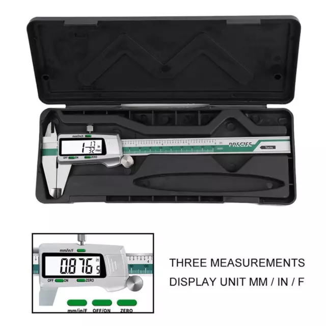 fr Stainless Steel Vernier Calipers Micrometer Gauge Micrometer Measuring Tool 2