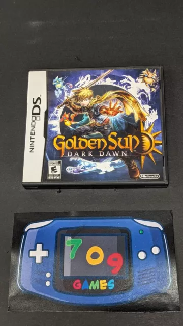 Golden Sun: Dark Dawn (Nintendo DS, 2010) 3DS