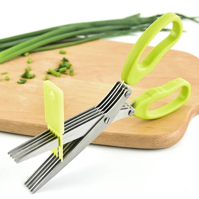 Forbici da cucina in acciaio inox multistrato forbici cipolla verde strumento di cottura