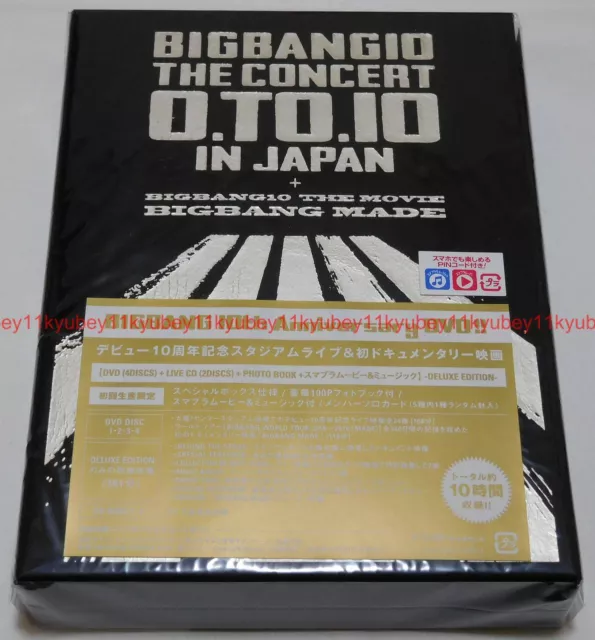 BIGBANG BIGBANG10 THE CONCERT 0.TO.10 THE FINAL DELUXE EDITION DVD 