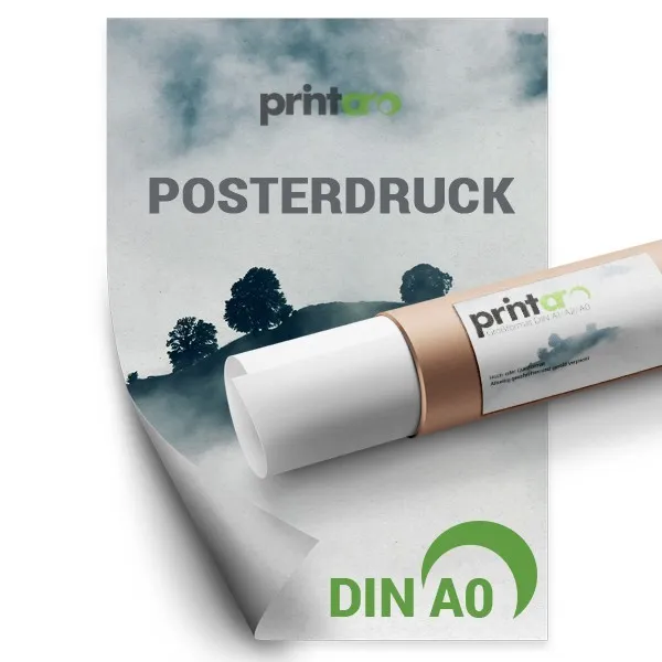 Poster / Plakat DIN A0 mit Ecco Solvent Druck 1400 dpi