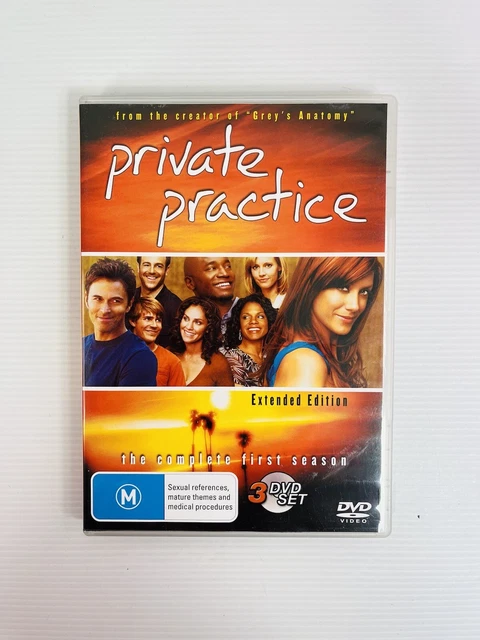 PRIVATE PRACTICE DVD Season Extended Edition Region Free