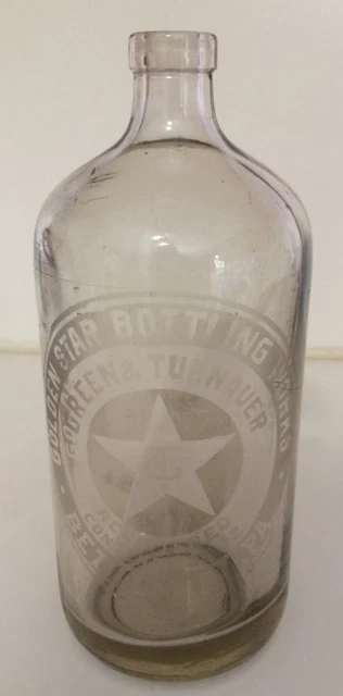 Seltzer Bottle Golden Star Bottling Bethlehem PA