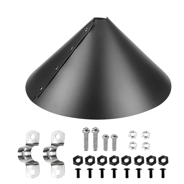 Easy to Install Squirrel Baffle Ensure a Peaceful Bird Watching Experience