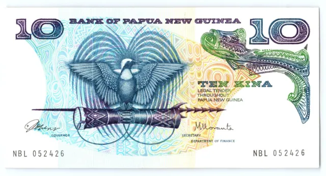 Papua New Guinea - 10 Dollars - ND - WPM# NBL 052426