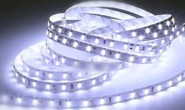 LED Strip, LED Band, Lichtkette flexibel Streifen, 1m 60 leds kaltweiß 5630  12v