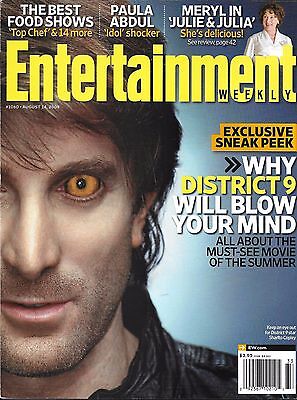 Entertainment Weekly Magazine District 9 Mad Men Best Food Shows Top Chef 2009
