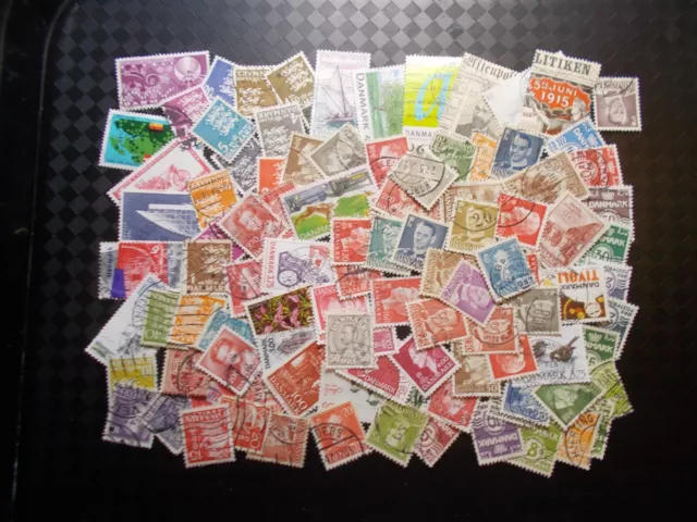 Quality Packet of 100 Different~Denmark~Collection~Mainly Used~UK