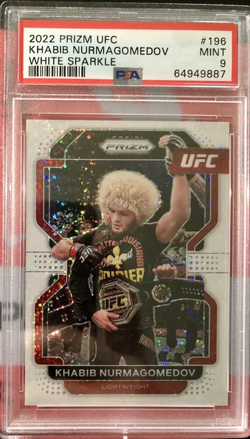 Carte à Collectionner Khabib Nurmagomedov UFC - Édition Red Hot, Certifiée Beckett BAS - Neuf