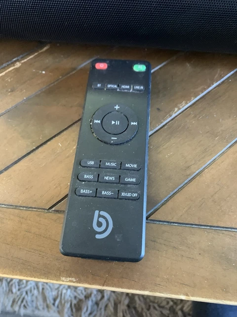 BOMAKER TAPIO III 2.1 Channel Soundbar with Sub-Woof and Remote £16.15 ...