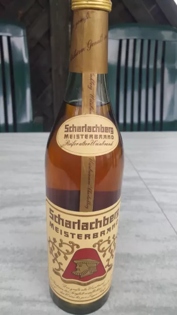 RARITÄT, 1980er Scharlachberg  Meisterbrand, 38%, 0.7L,