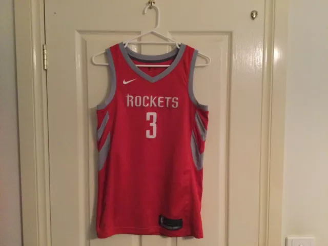 James Harden NBA Houston Rockets Throwback Jersey Size Large Vintage +2  Rare