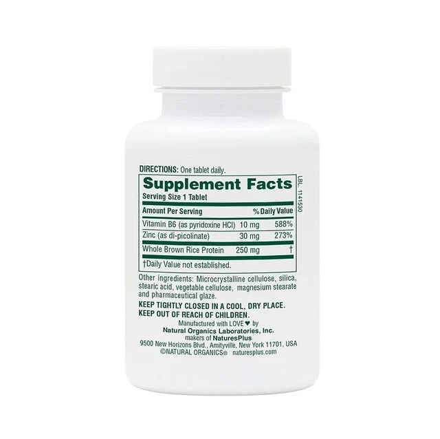 NATURE’S PLUS ZINC DiPicolinate Complex 120tabs £34.16 PicClick UK