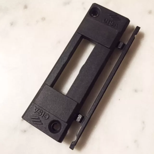 CONTROPIASTRA IN NYLON PER SERRATURE PORTE PORTONI CISA 06287-27 95x30,5mm 1 PZ