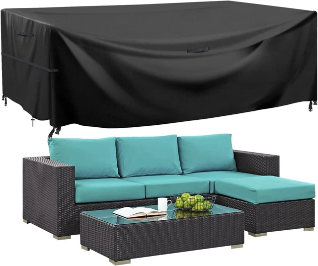 Garden Furniture Cover,200X165X80cm Garden Table Cover 600D Heavy Duty Oxford P
