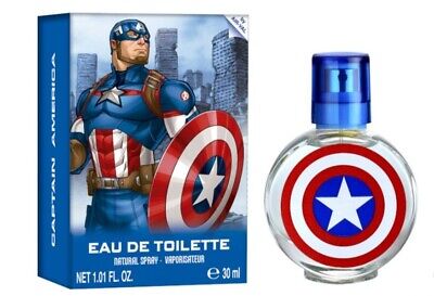 DISNEY-MARVEL Capitán América E.D.T Perfume para niños/niños 30 m