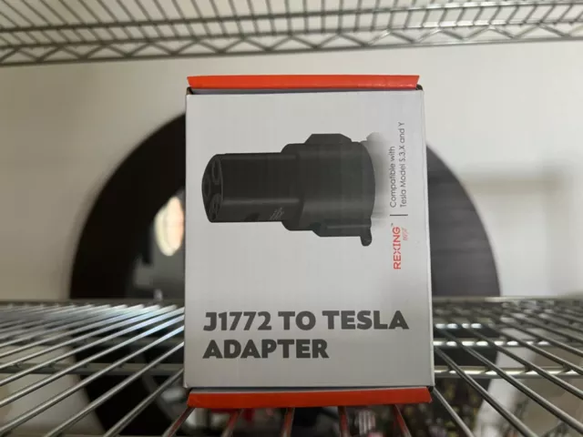 Rexing J1772 to Tesla Charging Adapter 80 Amp/250V AC