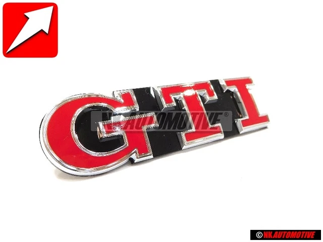 Genuine VW GTI Front Grill Badge Emblem Red - 5G0853679AGKRR