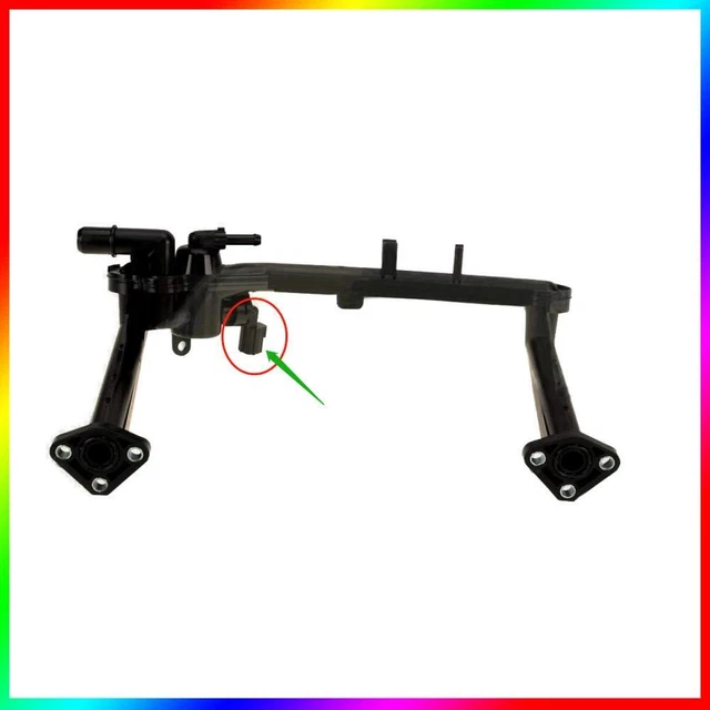 Rear Coolant Water Heater Pipe+Sensor For Jaguar Land Rover 3.0L Supercharged V6