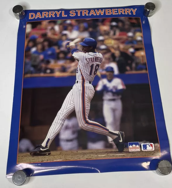 Costacos Brothers Darryl Strawberry Sudden Impact 6 x 4 Mini Poster