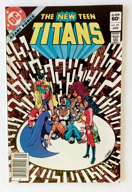 New Teen Titans #27 - 1983 Atari-Force Preview, George Perez, DC Comics .