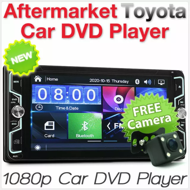 7" Toyota RAV4 MR2 GT86 Previa Auto DVD Player Kopf Einheit Radio Stereo USB MP3